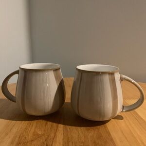 Two Denby Truffle Layer Coffee Mugs